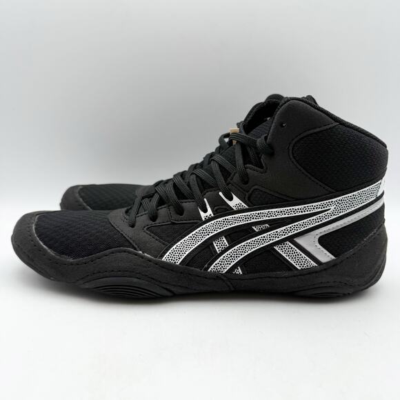 Asics Mens SnapDown 4 Wrestling Shoes US 10.5 M EU 43.5 Black White NIB - Picture 9 of 13
